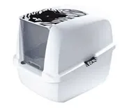 Catit Style White Tiger Cat Pan Large;