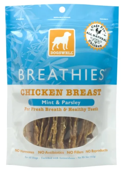 Dogswell Breathies Chicken Treats 5 Oz