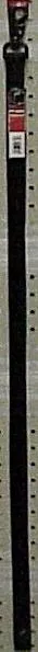 Nylon Lead 1"x6'-black