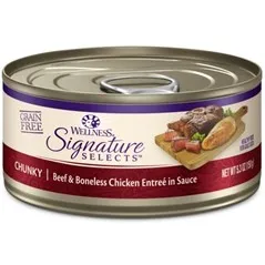 Wellness Can Cat Signature Beef & Chicken 2.8 Oz