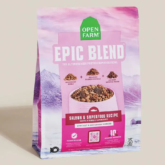 Open Farm Dog Epic Blend Salmon Superfood 18#