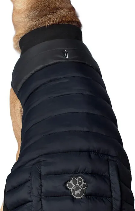 Summit Stretch Puffer Vest In Navy 16"