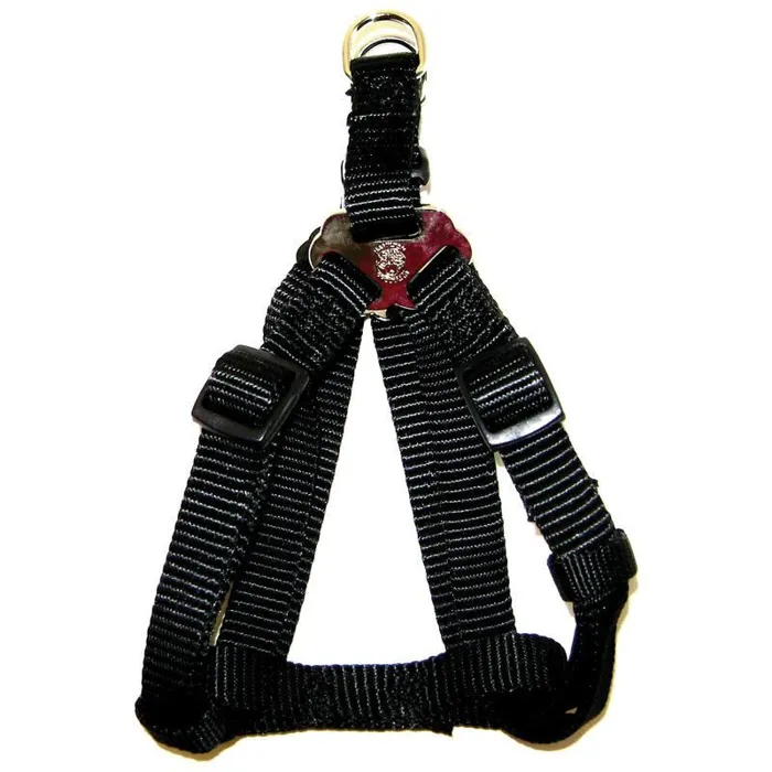 Adjustable Easy On Harness Black 5/8"x12-20"