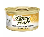 Fancy Feast Grilled Chicken/beef 24x3 Oz