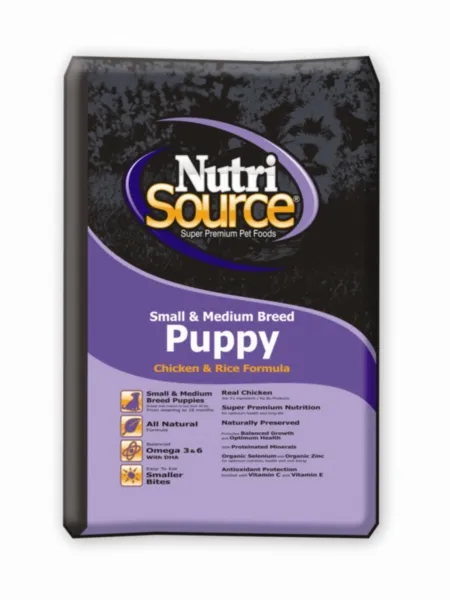Nutrisource Puppy Chicken/Rice Sm/Med 1.5 Lbs