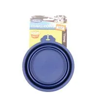 Petmate No Spill Dog Bowl Navy 1.5 Cup