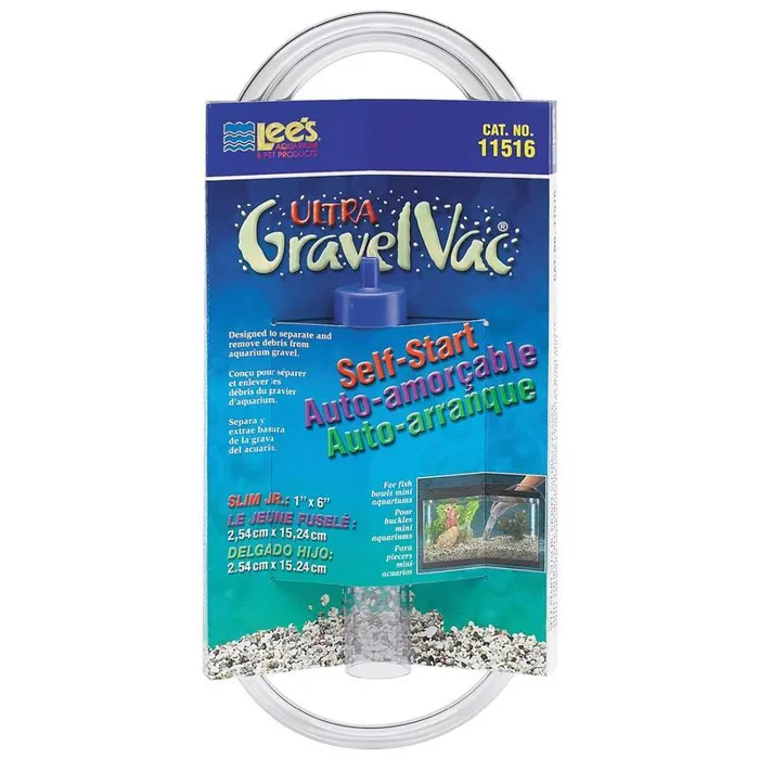 Lee's Ultra Gravel Vac Slim Junior 6"