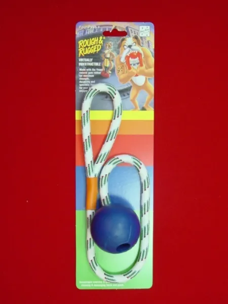 Rubber Rope Ball 3"