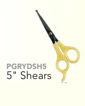 Cap Grooming Shears 5" Round Tip