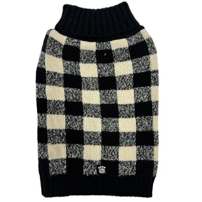 Petrageous Buffalo Check Sweater Xs