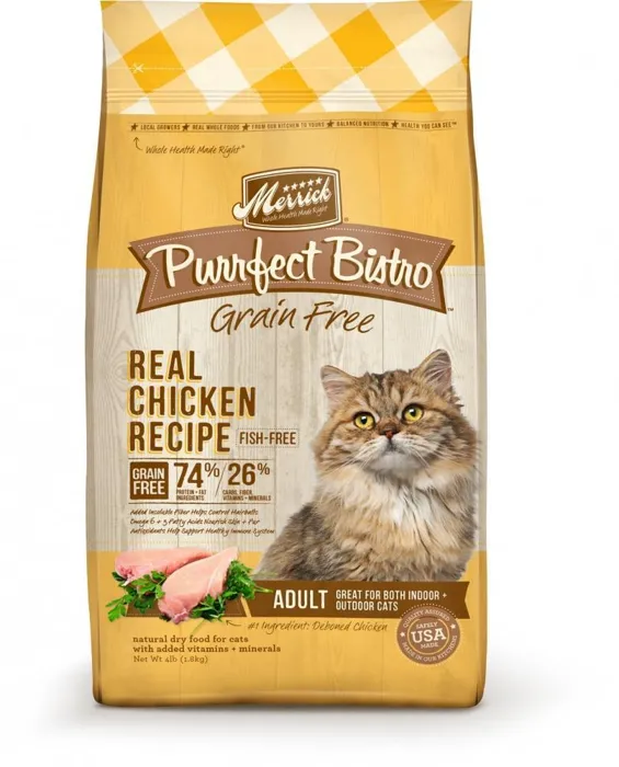 Purrfect Bistro Grain Free Real Chicken Recipe Dry Cat Food 7-lb