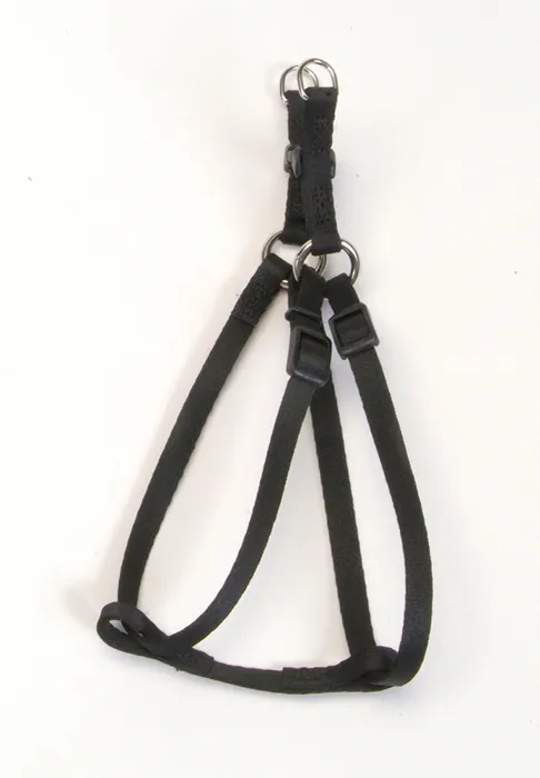 Comfort Wrap® Adjustable Dog Harness, Black, 3/8" X 08"-14"