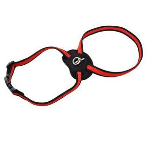 Mesh Dog Harness, Red, 1" X 24"-30"