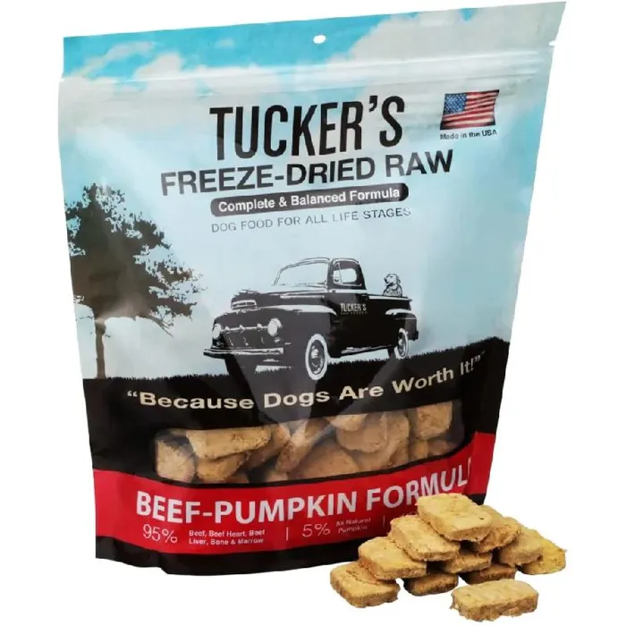 Tucker's Dog FD Pork Beef Pumpkin 14oz