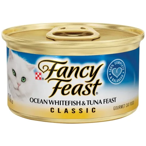 Fancy Feast Classic Ocean Whitefish & Tuna 3 Oz