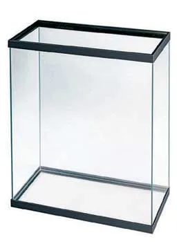 20 Gallon Black Trim X-high Aquarium 20"x10"x24"