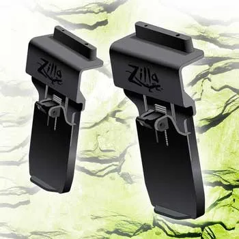 Locking Screen Clips 1 Pair Black Medium