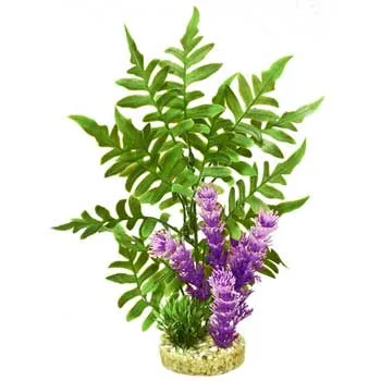 Gravel Base Plant Fiesta Aqua Seagreass Grn/purpl