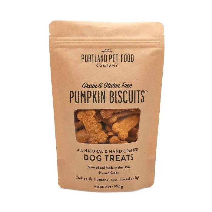 Portland Pet Gluten Grain Free Pumpkin Treat 5oz