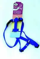 Nylon Adjustable Harness 5/16"x10"-16" Blue