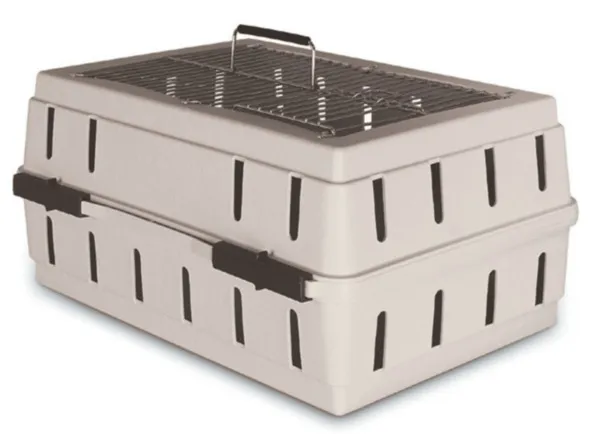 Cabin Kennel Wire Top Carrier 17"x12"x8"