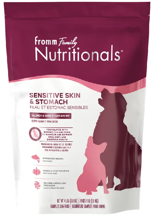 Fromm Sensitive Skin Stomach Salmon Oat 26lb