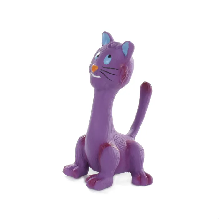 Knight Mini Cat Latex Toy