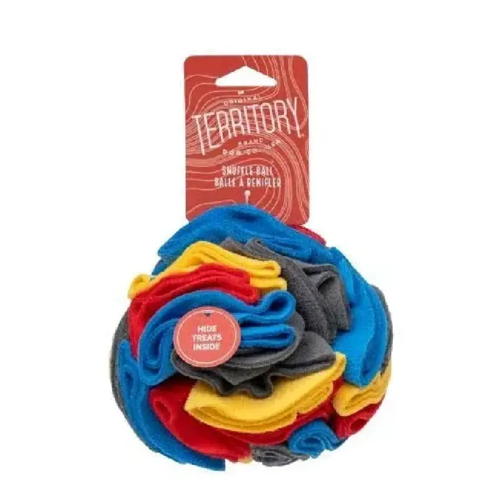Holiday Foraging Ball Dog Toy Pt372y Territory 24/cs