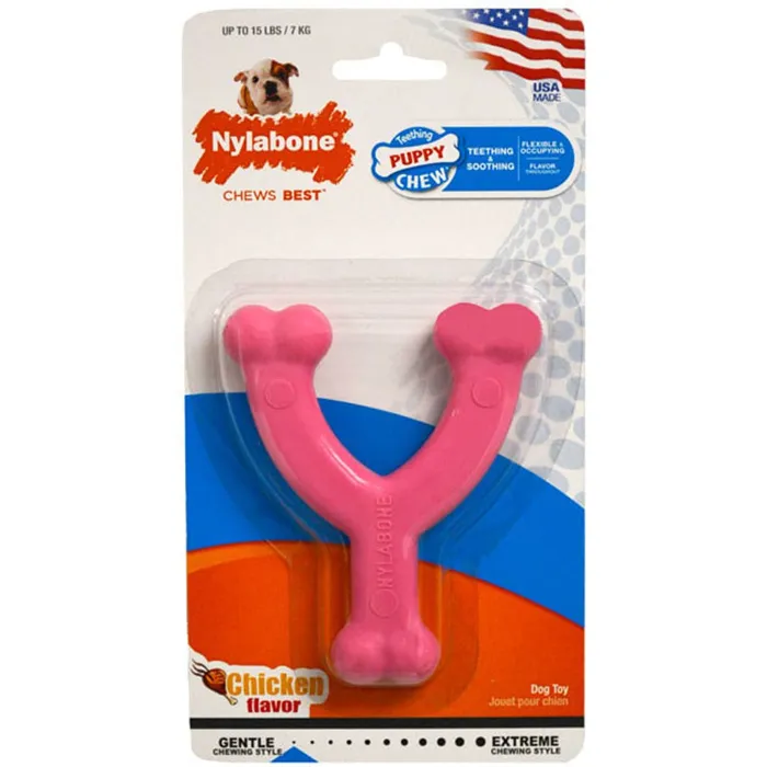 Puppy Chew Wishbone Pink Petiite