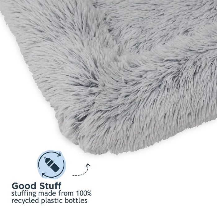 Tall Tails Cuddle Crate Bed Gray Large
