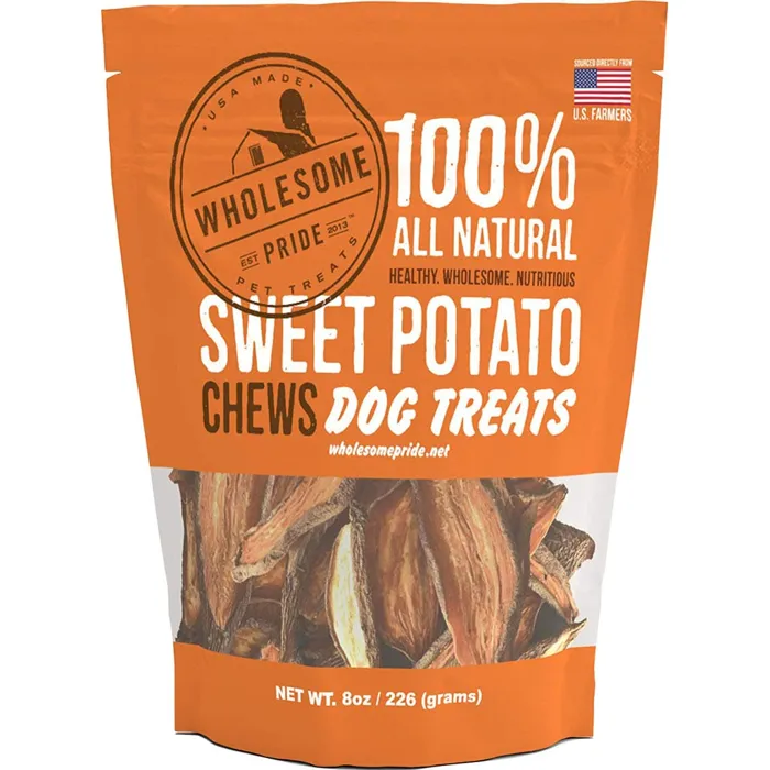 Wpr Sweet Potato Chews 8oz;