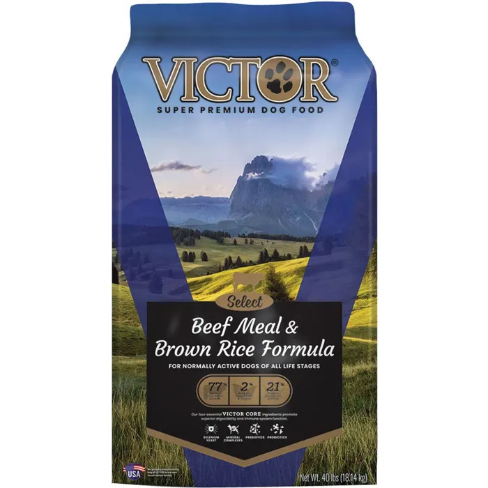 Victor Dog Beef & Brown Rice 40lb
