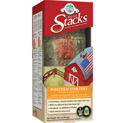 Harvest Stacks Western Timothy With Carrots - 35 Oz