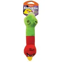 Angry Birds Two Heads Dog Toy Multi Tiny