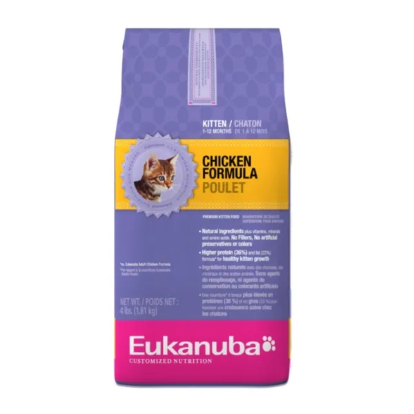 Eukanuba Kitten Chicken 4 Lbs