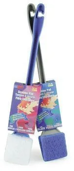 Lee's Scrubber Pad W/handle For Glass