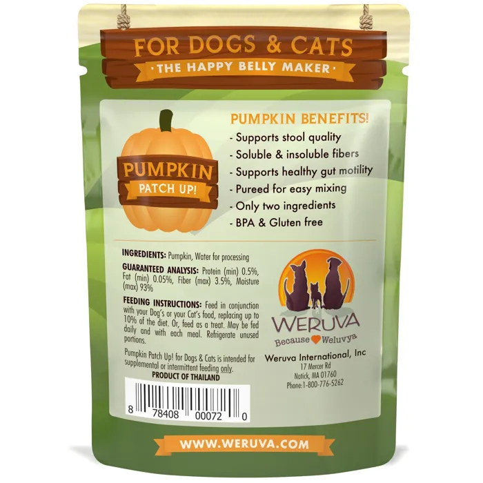 Weruva Pumpkin Patch Up Supplement 1.05-oz