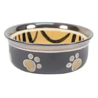 Ritz Copper Rim Tiger Dish 5"