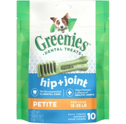 Greenies Hip/join Dental 6 Oz Petite