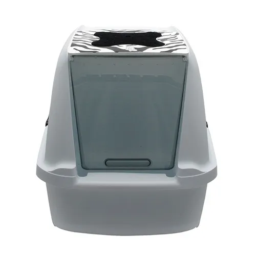 Catit Style White Tiger Cat Pan Large;