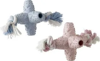 Pup Treads Pink/blue Jack 4"