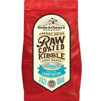 Raw Coated Lamb Recipe Dry Dog Food 22-lb