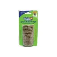 Busy Buddy Rawhide Treat Ring Refills, Original Rawhide, Medium