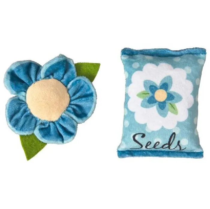 Spot Flower Garden Cat Toy 2pk Asst