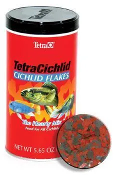 Tetra Cichlid Flakes 5.65 Oz