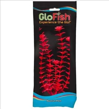 Tetra Glofish 12" Ambulia Plant Starfire Red