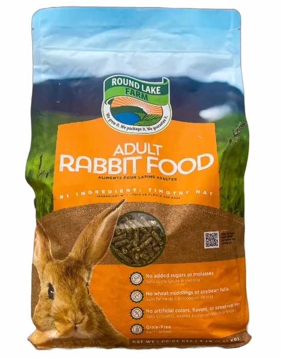 Rounnd Lake Farm Adult Rabbit Food 4#
