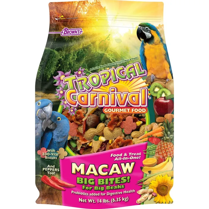 Tropical Carnival Macaw Food 14 Lbs