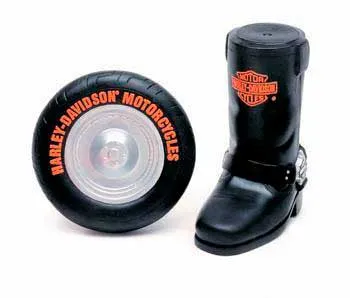 Harley Davidson Vinyl Toy Boot-black