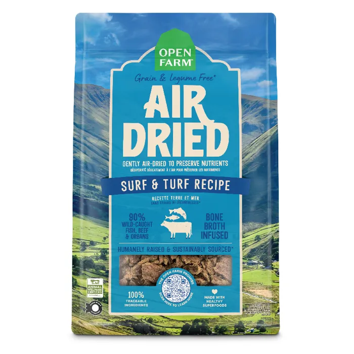 Open Farm Dog Surf Turf Air Dried 1lb